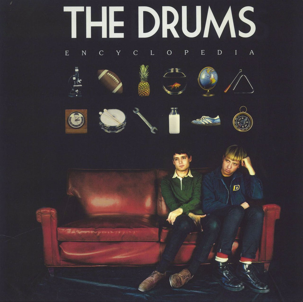 The Drums Encyclopedia - 180gm Vinyl UK vinyl LP album (LP record) MINORLP03