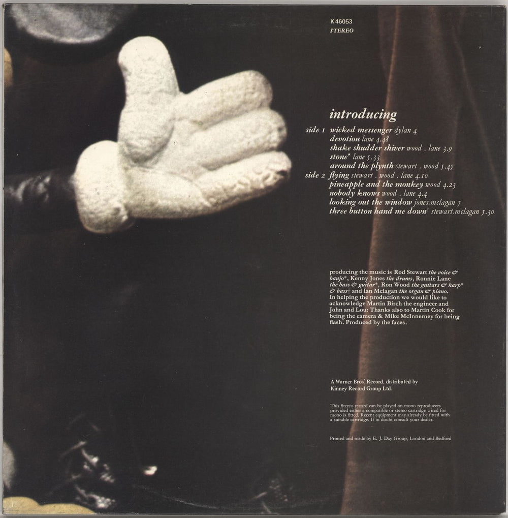 The Faces First Step - 2nd - 'Made in UK' label UK vinyl LP album (LP record)