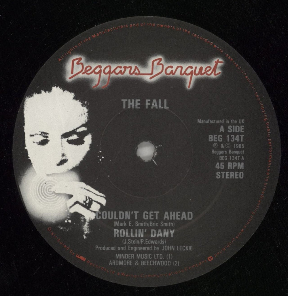 The Fall Couldn't Get Ahead & Rollin' Dany UK 12" vinyl single (12 inch record / Maxi-single) FLL12CO441290