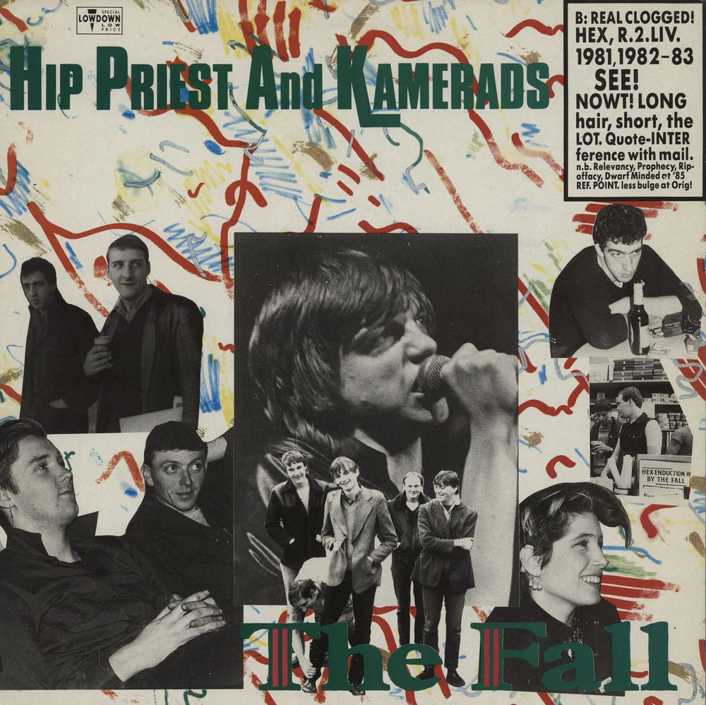 The Fall Hip Priest And Kamerads UK vinyl LP album (LP record) SITL13