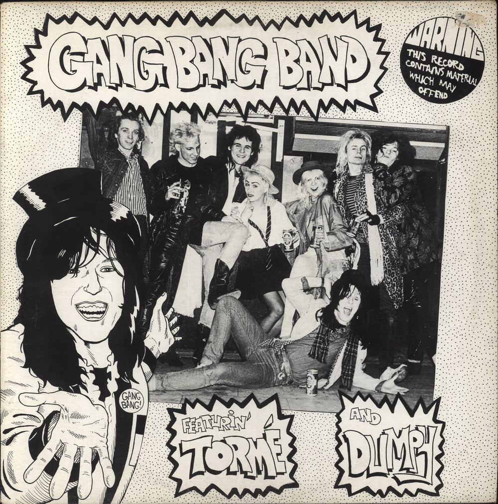 The Gang Bang Band Gang Bang UK 12" vinyl single (12 inch record / Maxi-single) TROOPS2