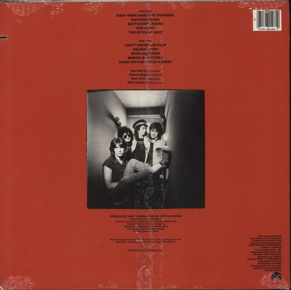 The Georgia Satellites Georgia Satellites - Sealed + Hype Sticker US vinyl LP album (LP record) 075596049610