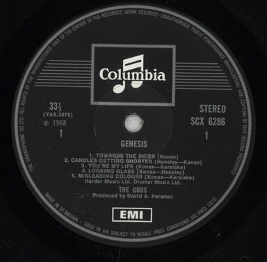 The Gods Genesis - 2nd - One Box - EX UK vinyl LP album (LP record) TF2LPGE839121