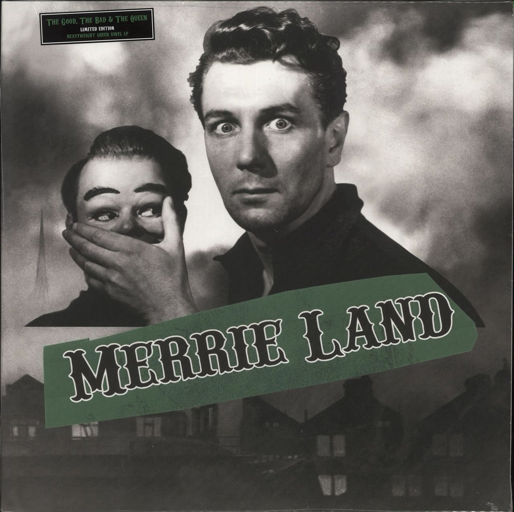 The Good, The Bad And The Queen Merrie Land - 180gram Green Vinyl - Sealed UK vinyl LP album (LP record) STUDIO13LPX