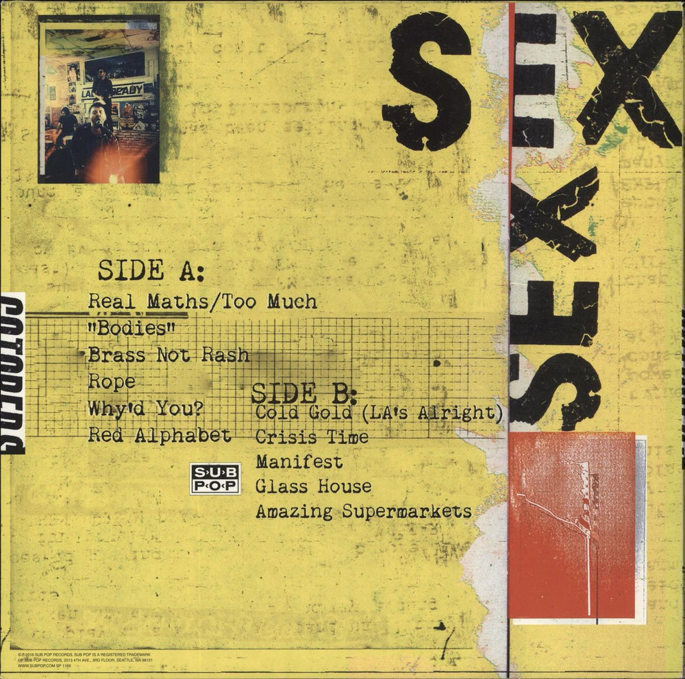 The Gotobeds Blood // Sugar // Secs // Traffic US vinyl LP album (LP record)