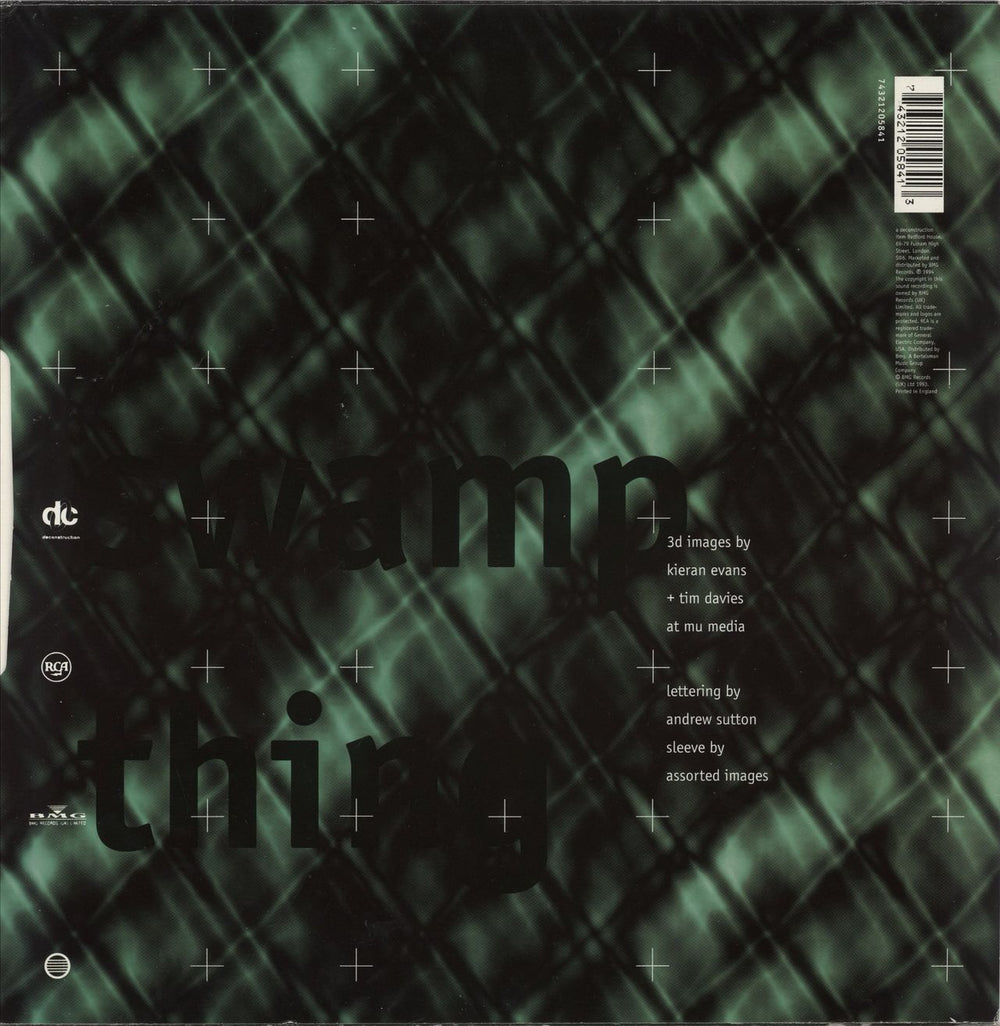The Grid Swamp Thing UK 12" vinyl single (12 inch record / Maxi-single) 743212058413
