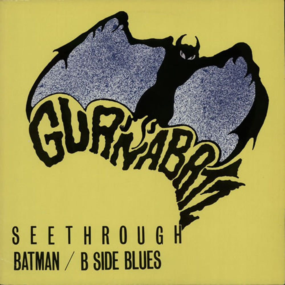 The Guana Batz Seethrough UK 12" vinyl single (12 inch record / Maxi-single) EYET6