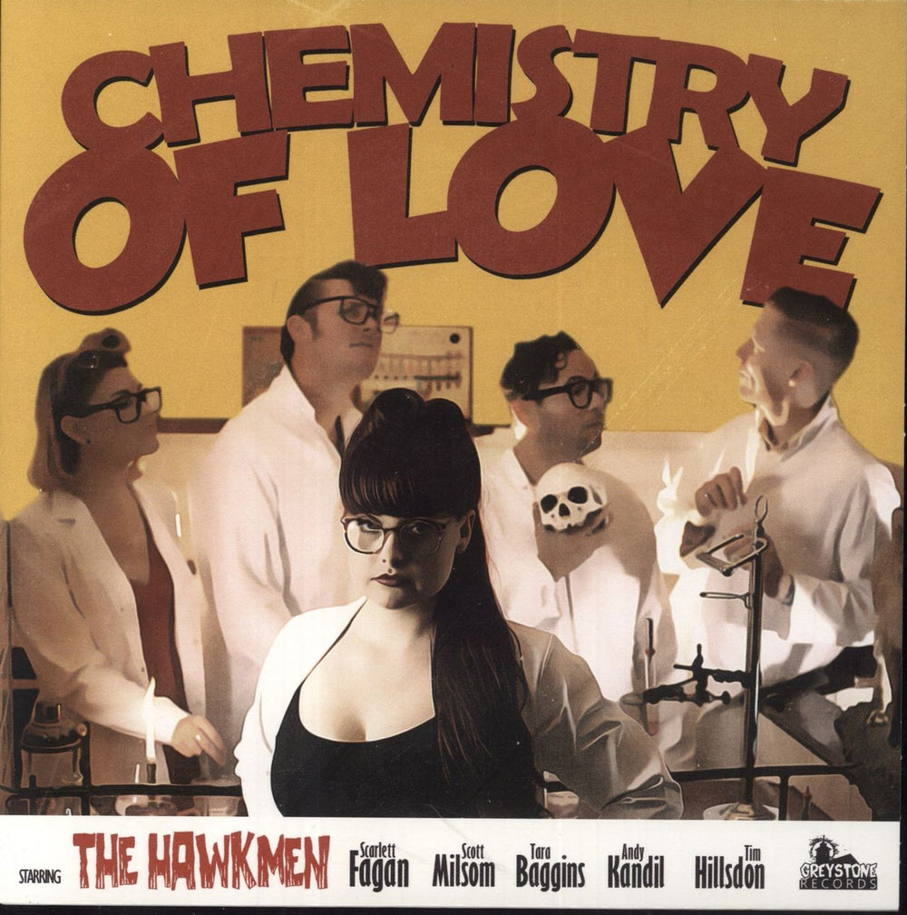 The Hawkmen Chemistry Of Love UK 7" vinyl single (7 inch record / 45) GREY031