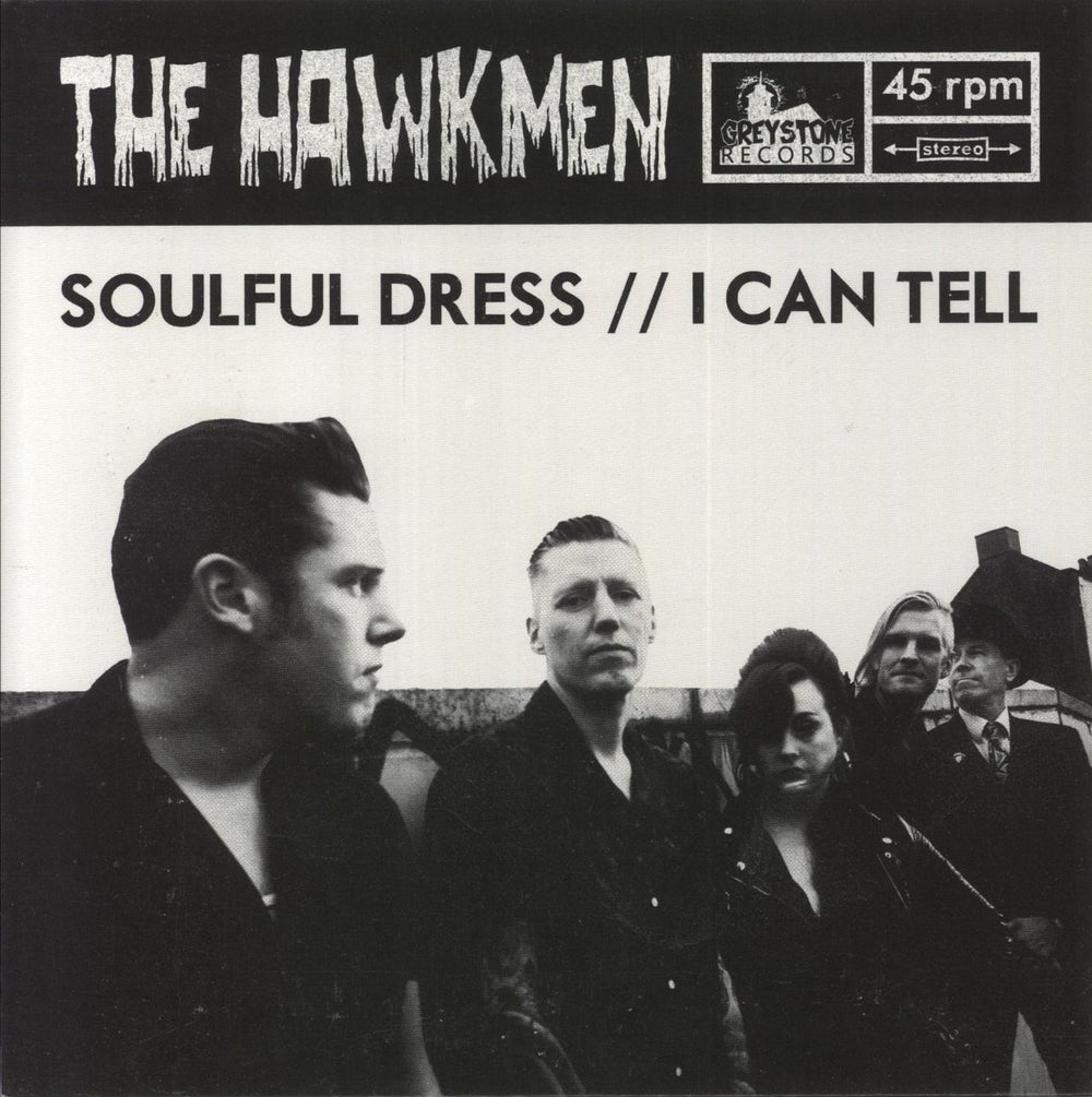 The Hawkmen Soulful Dress UK 7" vinyl single (7 inch record / 45) GREY033