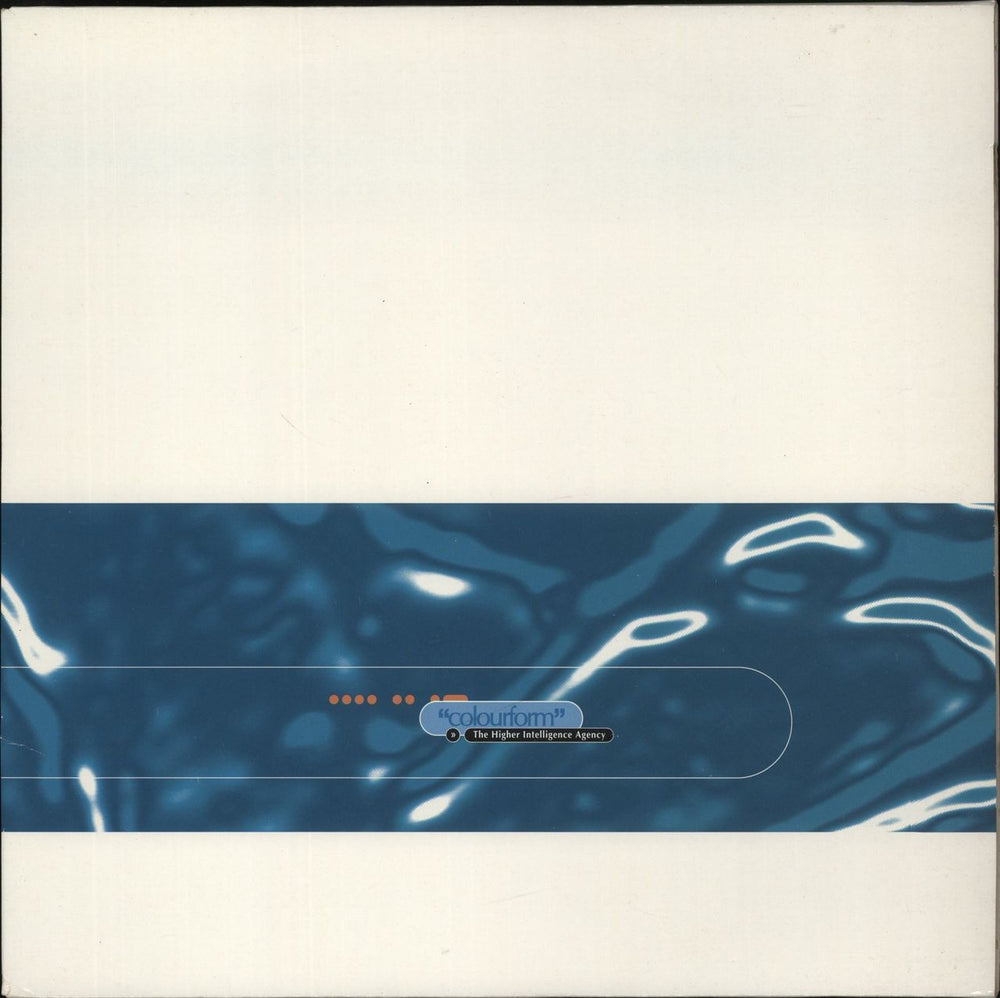 The Higher Intelligence Agency Colourform - Blue Vinyl UK 2-LP vinyl record set (Double LP Album) RBADLP5