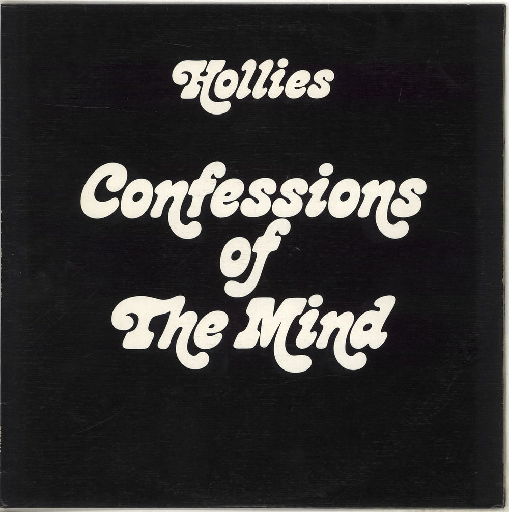 The Hollies Confessions Of The Mind - EX UK vinyl LP album (LP record) PCS7116