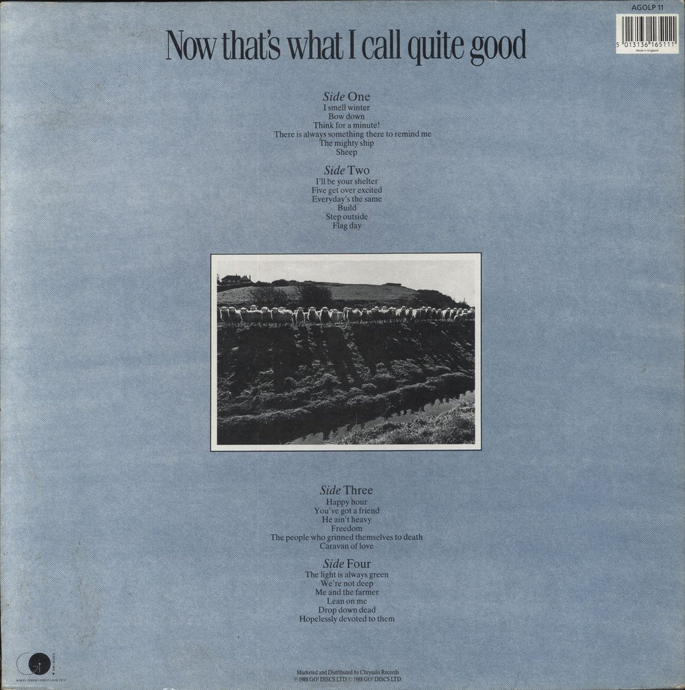 The Housemartins Now That's What I Call Quite Good UK 2-LP vinyl record set (Double LP Album) 5013136165111