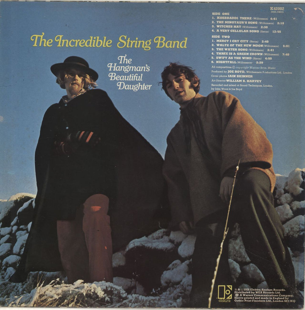 The Incredible String Band The Hangman's Beautiful Daughter UK vinyl LP album (LP record)