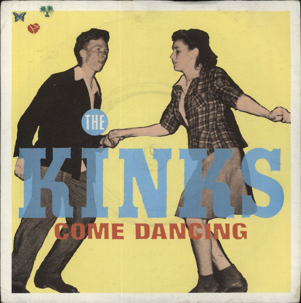 The Kinks Come Dancing UK 7" vinyl single (7 inch record / 45) ARIST502