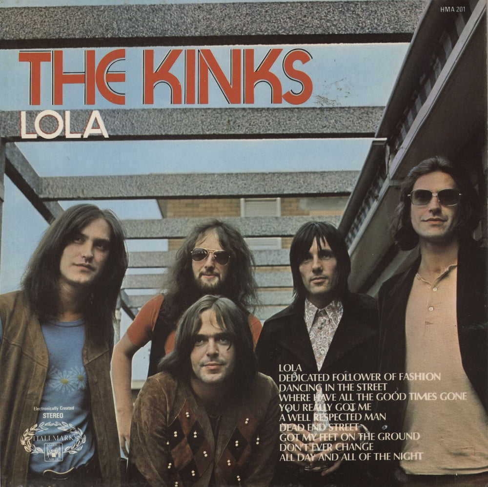 The Kinks Lola UK vinyl LP album (LP record) HMA201
