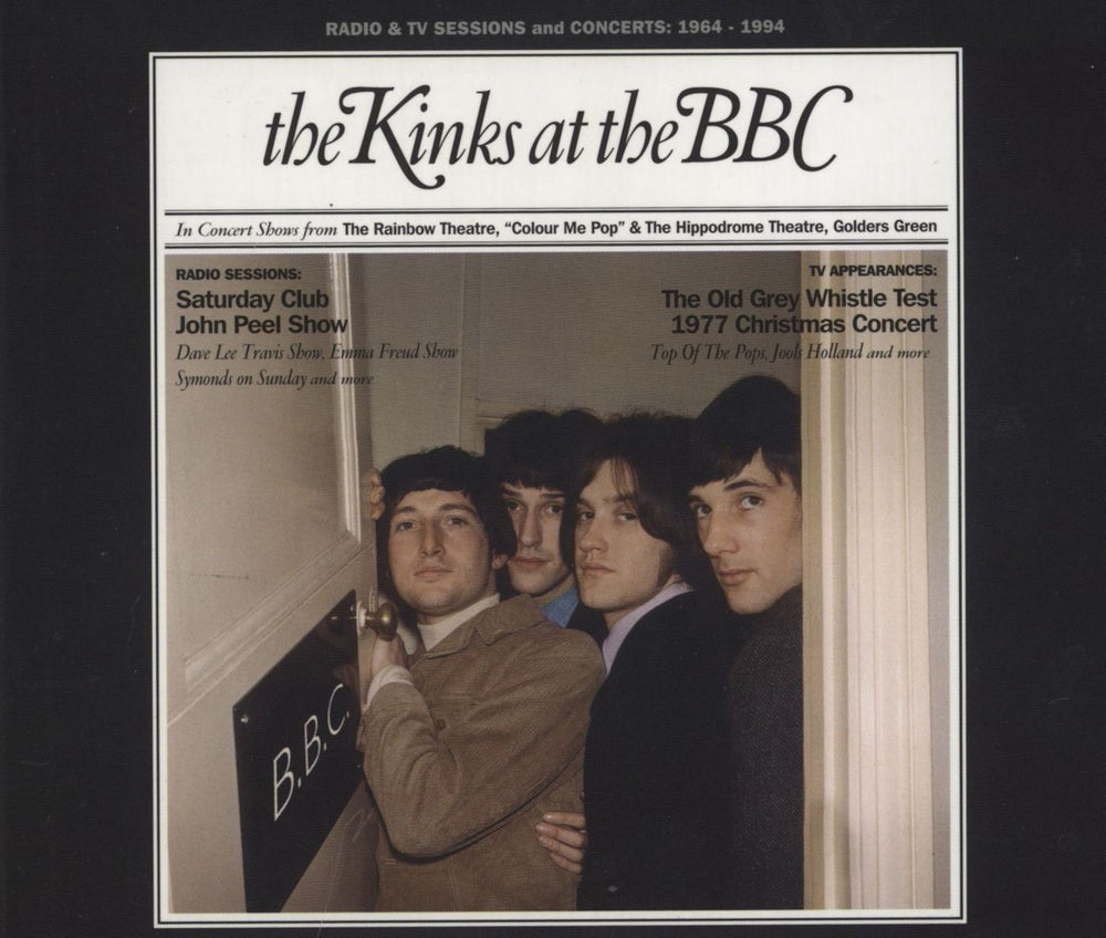 The Kinks The Kinks At The BBC - Radio & TV Sessions And Concerts: 1964-1994 UK 5-CD album set 279 721-8