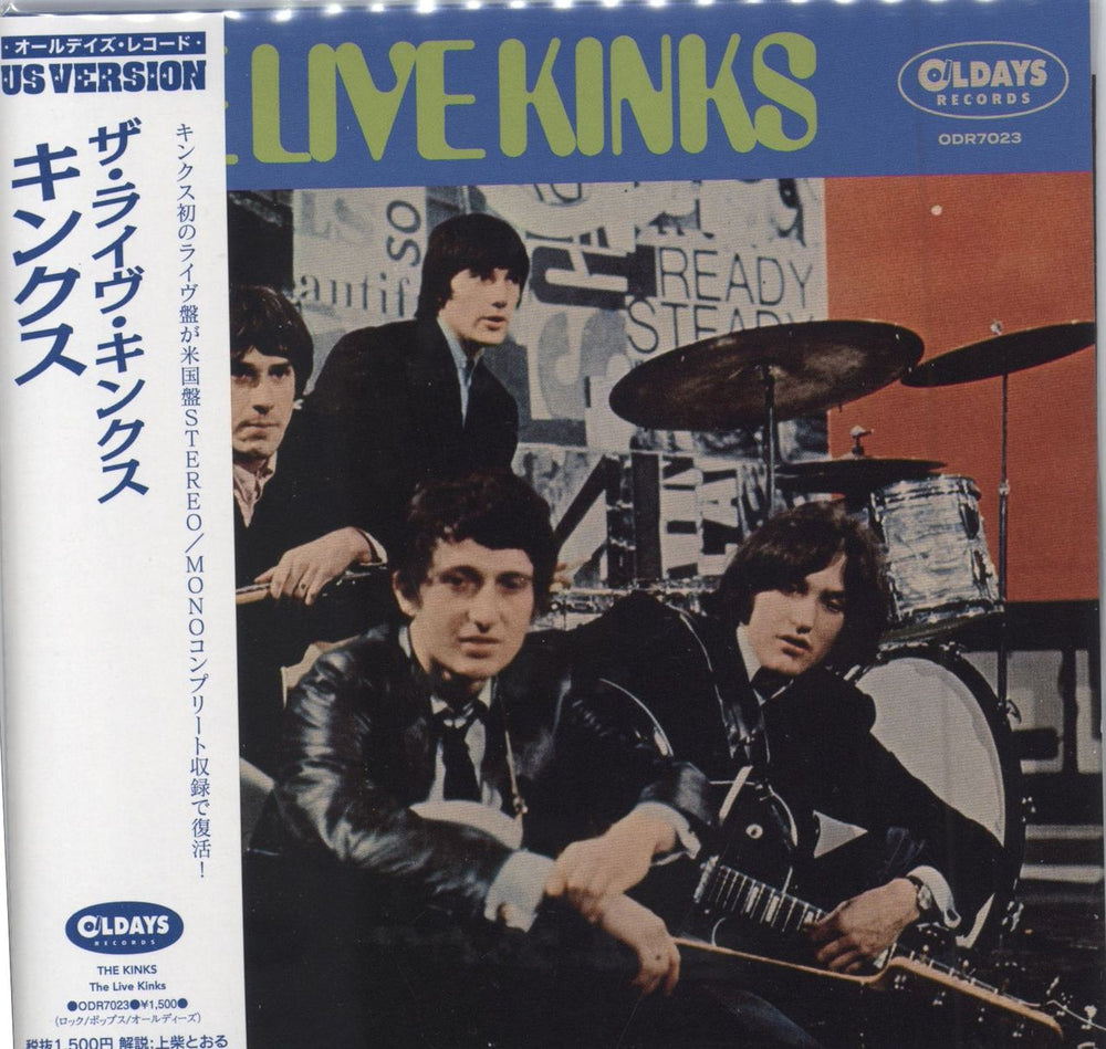 The Kinks The Live Kinks + Obi Japanese CD album (CDLP) ODR7023