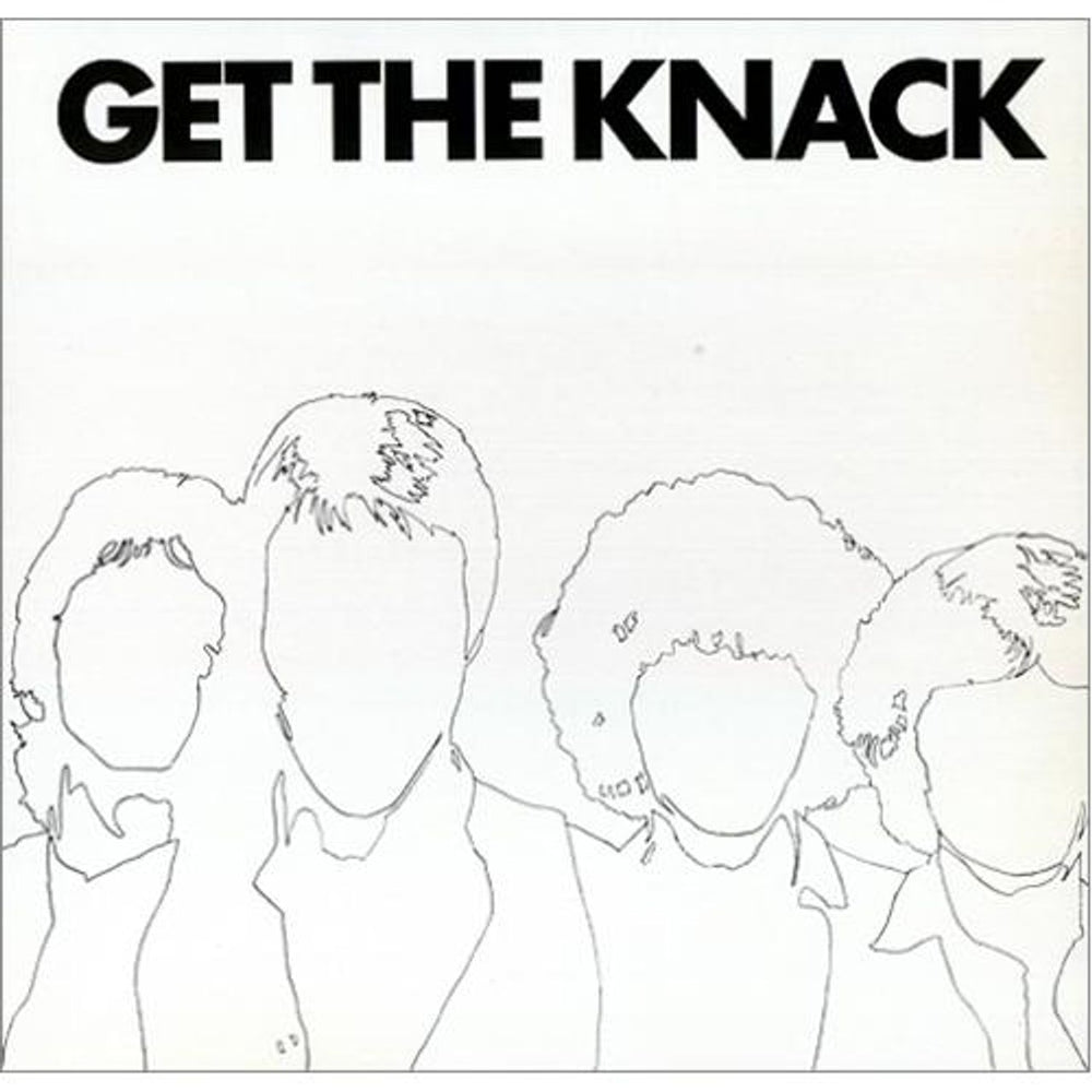 The Knack (70s) Get The Knack - White Label UK vinyl LP album (LP record) ESTS11948