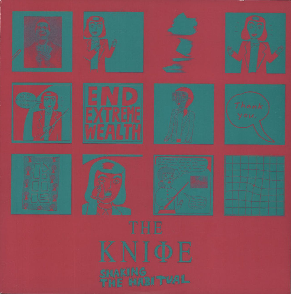 The Knife Shaking The Habitual - 180 Gram Vinyl UK 3-LP vinyl record set (Triple LP Album) BRILLP117