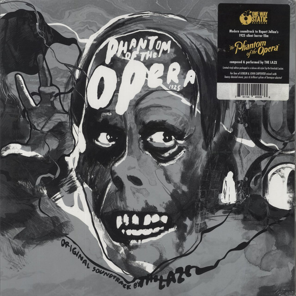 The Laze The Phantom Of The Opera [1925 Motion Picture Soundtrack] - Sealed US vinyl LP album (LP record) OWS04