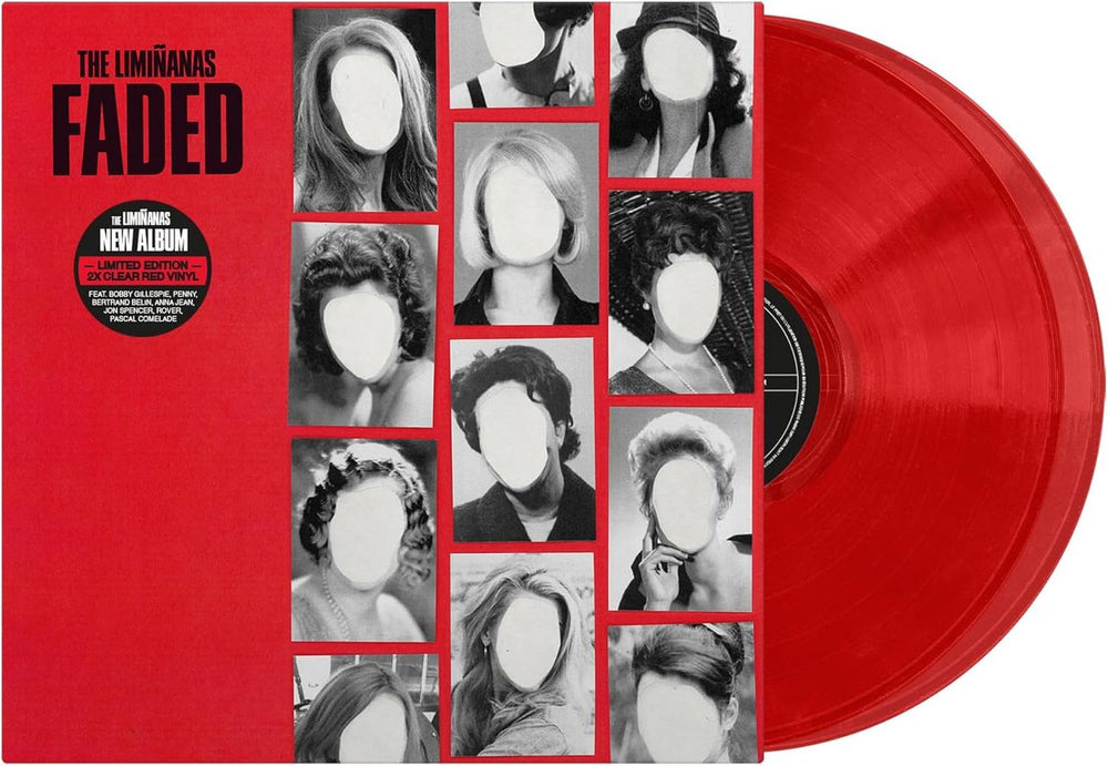The Limiñanas Faded - Clear Red Vinyl - Sealed UK 2-LP vinyl record set (Double LP Album) BEC5614669