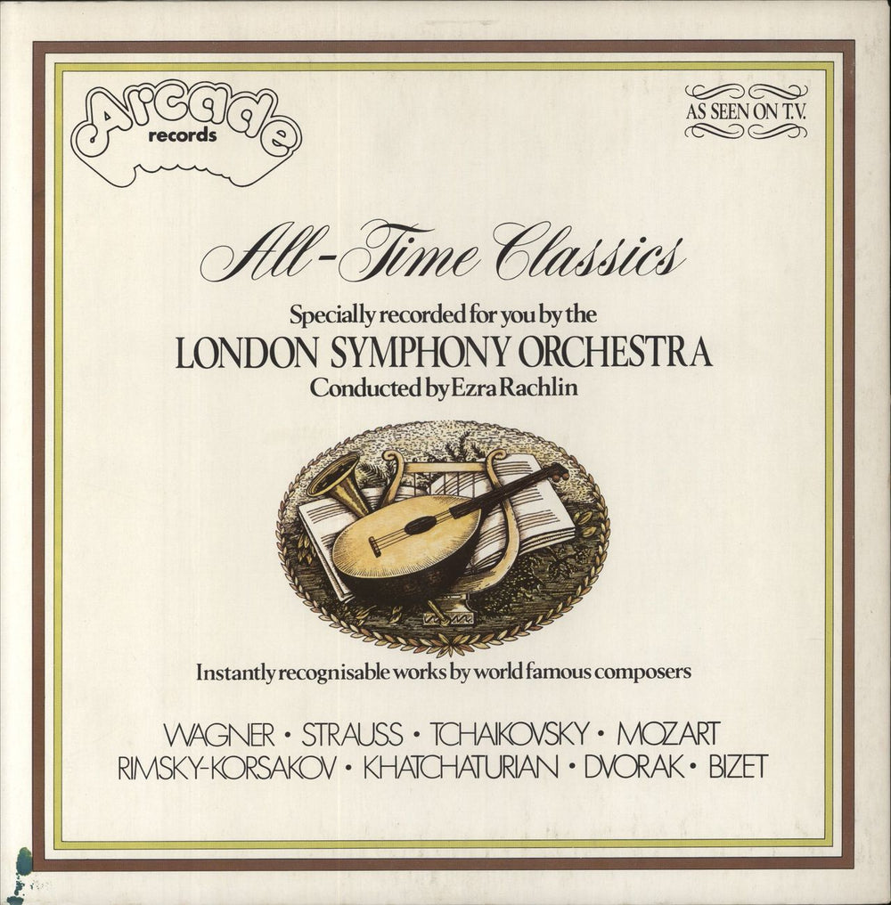 The London Symphony Orchestra All-Time Classics UK vinyl LP album (LP record)