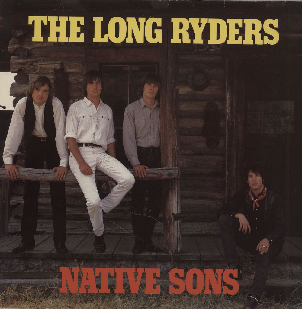 The Long Ryders Native Sons UK vinyl LP album (LP record) ZONG003