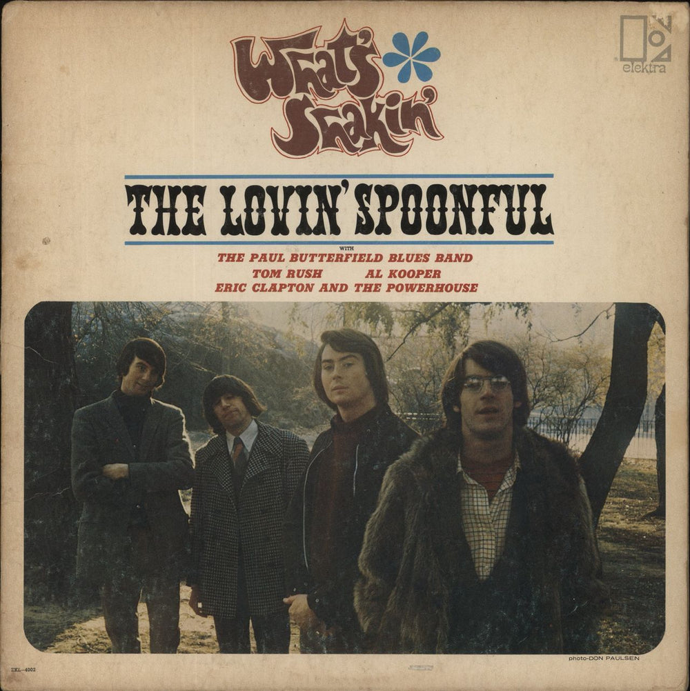 The Lovin' Spoonful What's Shakin' US vinyl LP album (LP record) EKL-4002