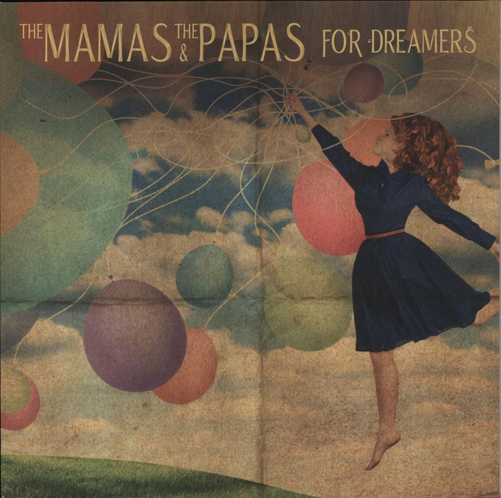 The Mama's And The Papa's For Dreamers - 180gm Gold Marbled vinyl UK vinyl LP album (LP record) NO3522