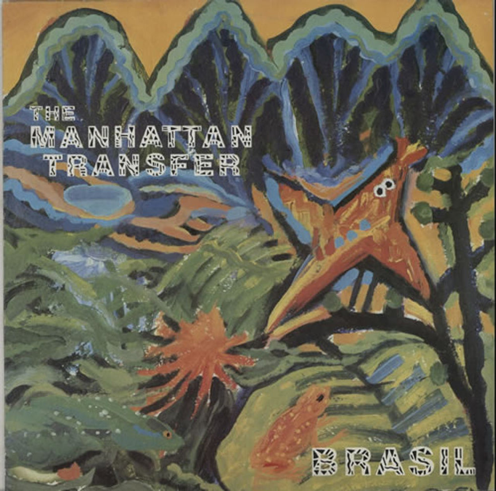 The Manhattan Transfer Brasil Polish vinyl LP album (LP record) 81803-1