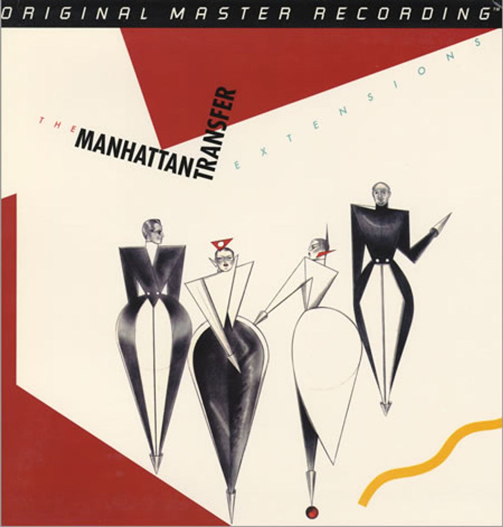 The Manhattan Transfer Extensions - 200gm US vinyl LP album (LP record) MFSL1-199