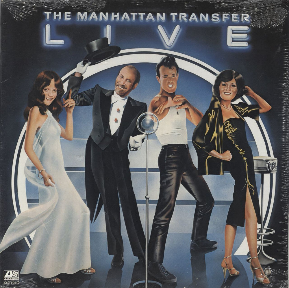 The Manhattan Transfer Live Canadian vinyl LP album (LP record) KSD50540