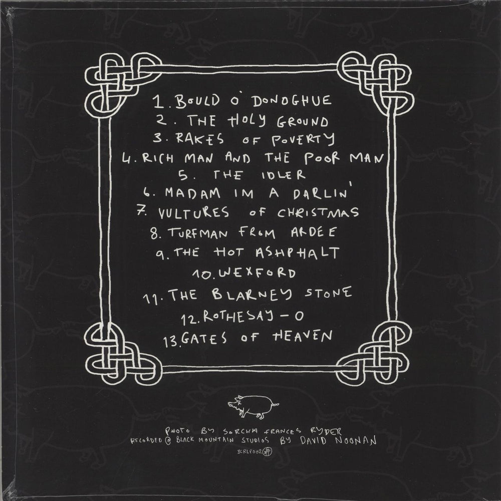 The Mary Wallopers Irish Rock 'N' Roll - Creamy Stout Vinyl - Sealed UK vinyl LP album (LP record) 5053760108764