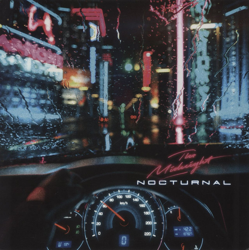 The Midnight Nocturnal - Blue Vinyl US vinyl LP album (LP record) MDNT003