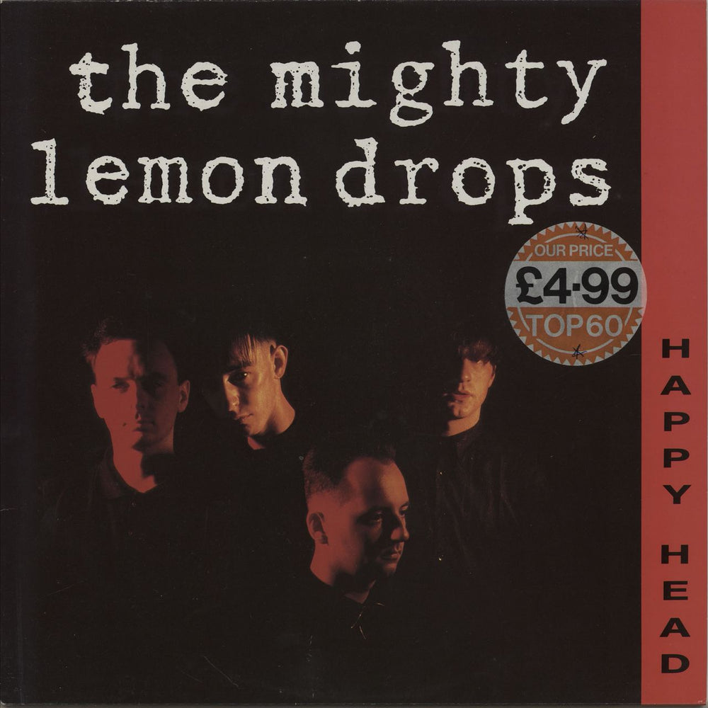 The Mighty Lemon Drops Happy Head UK vinyl LP album (LP record) AZLP1