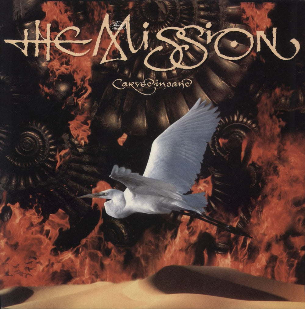 The Mission Carved In Sand - 180gm UK vinyl LP album (LP record) 574306-8