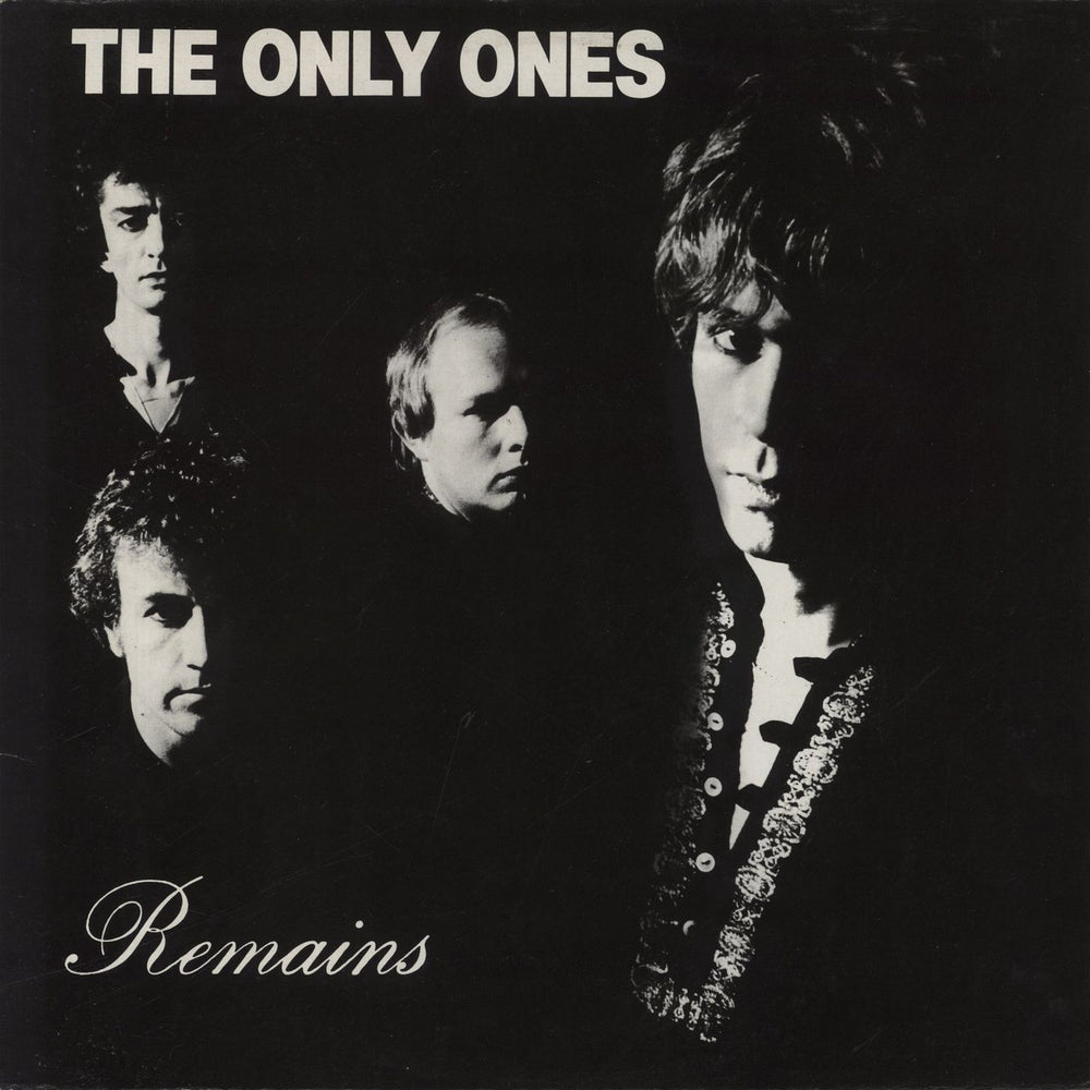 The Only Ones Remains French vinyl LP album (LP record) CL0012