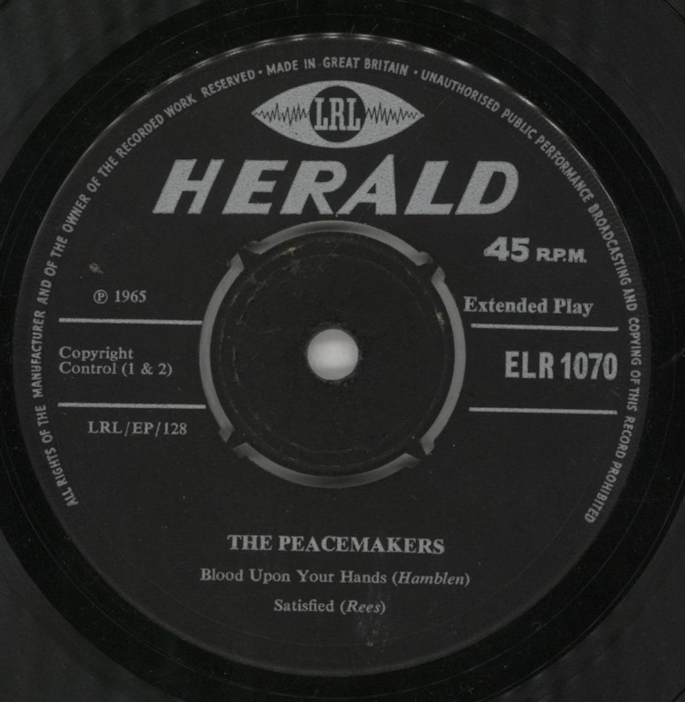 The Peacemakers The Peacemakers UK 7" vinyl single (7 inch record / 45) 78E07TH851869