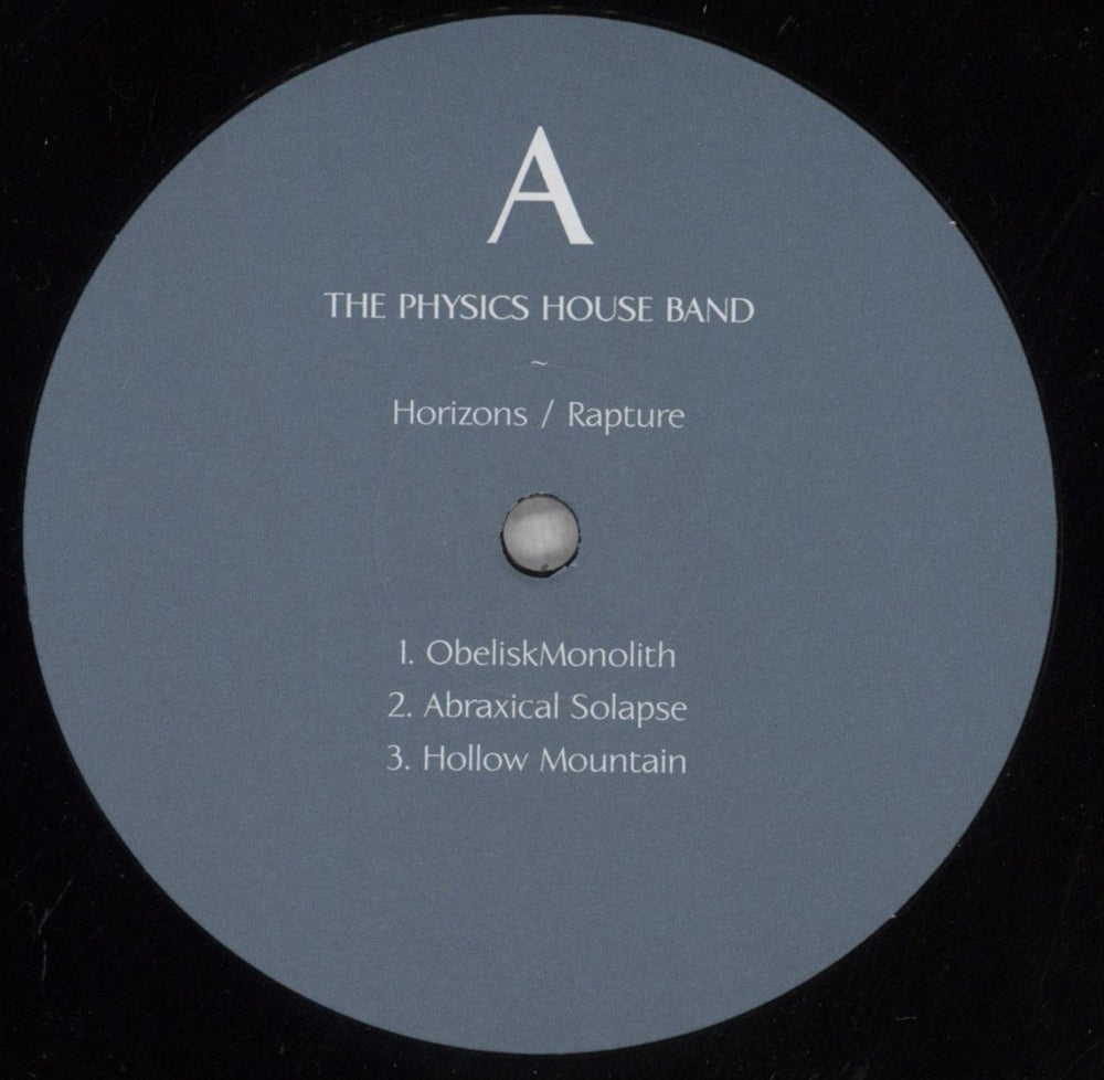 The Physics House Band Horizons/Rapture UK 12" vinyl single (12 inch record / Maxi-single) 06G12HO837583