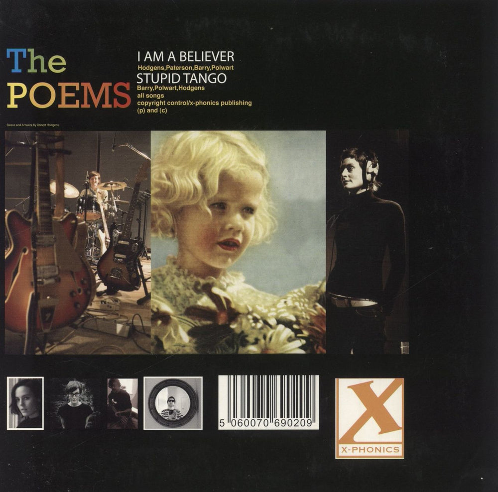 The Poems I Am A Believer UK 7" vinyl single (7 inch record / 45) 5060070690209