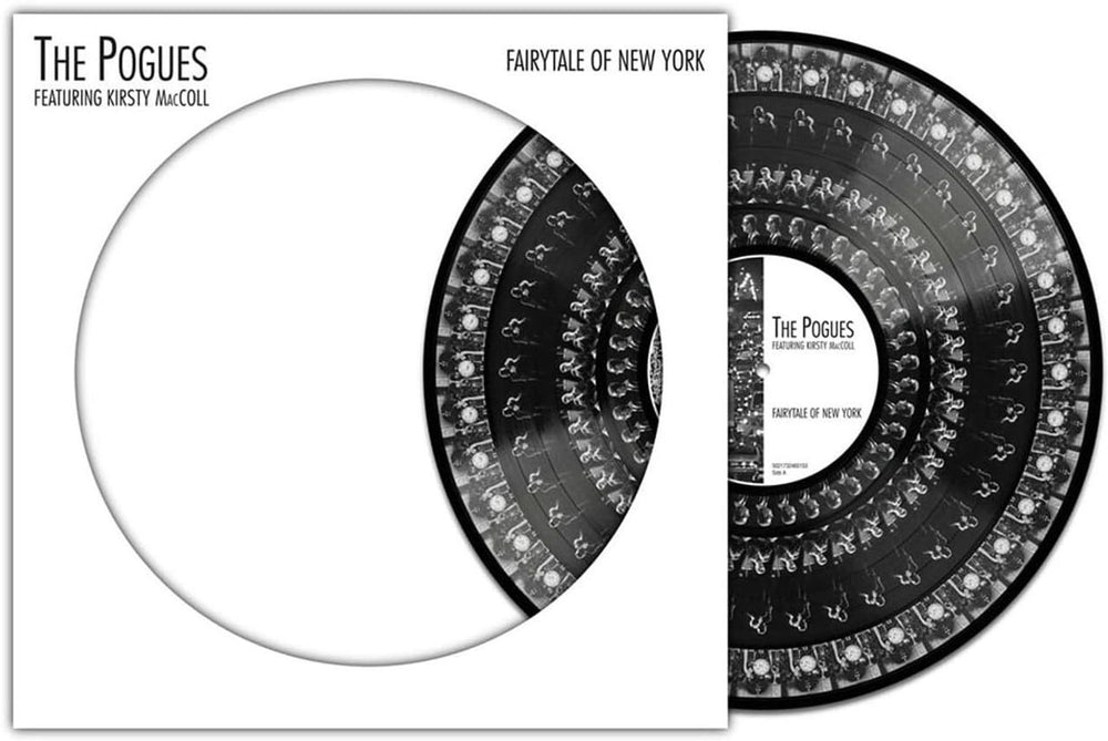 The Pogues Fairytale of New York - Zoetrope Picture Disc - Sealed UK 12" vinyl picture disc (12 inch picture record) 502173246515