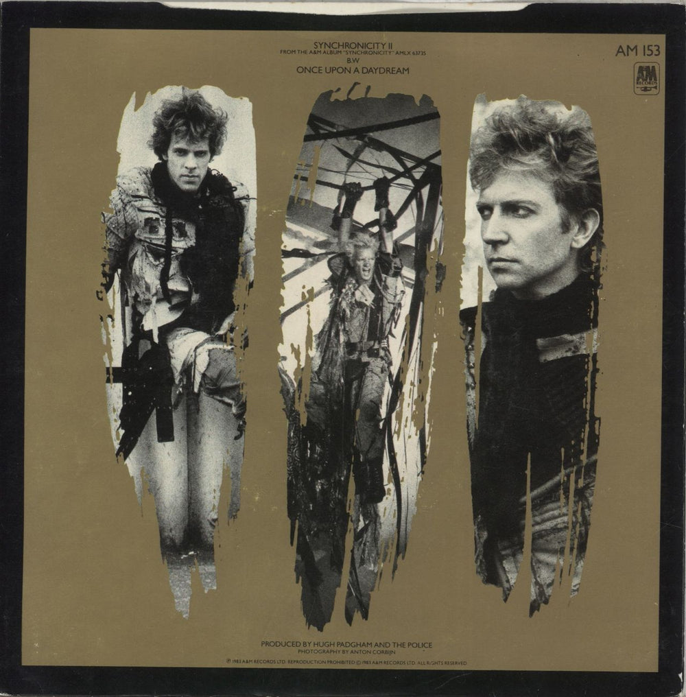 The Police Synchronicity II UK 7" vinyl single (7 inch record / 45)
