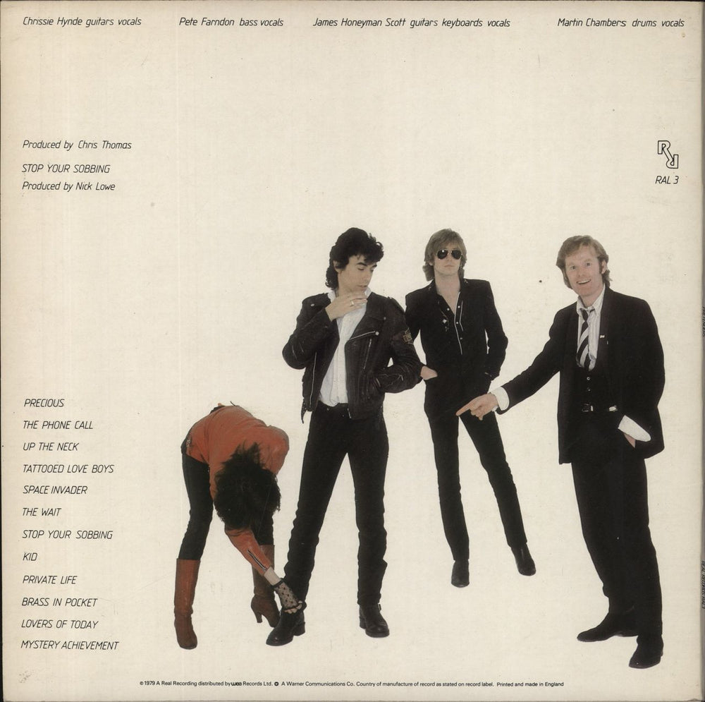 The Pretenders Pretenders - Fully Autographed UK vinyl LP album (LP record)