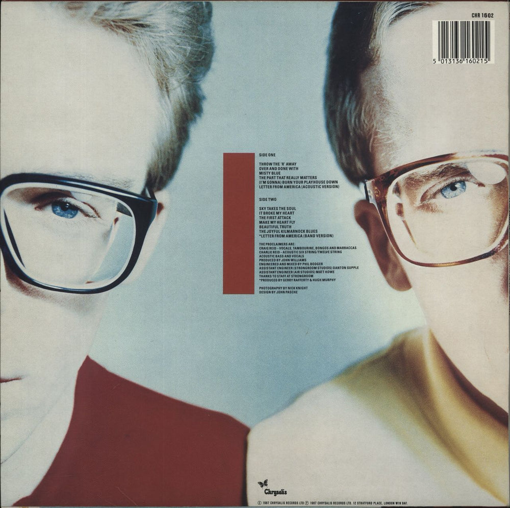 The Proclaimers This Is The Story - 1st + Inner UK vinyl LP album (LP record) 5013136160215