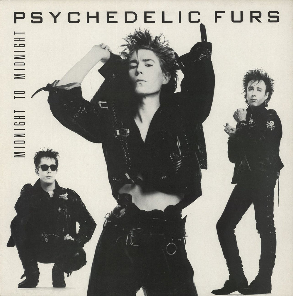 The Psychedelic Furs Midnight To Midnight UK vinyl LP album (LP record) 463399-1