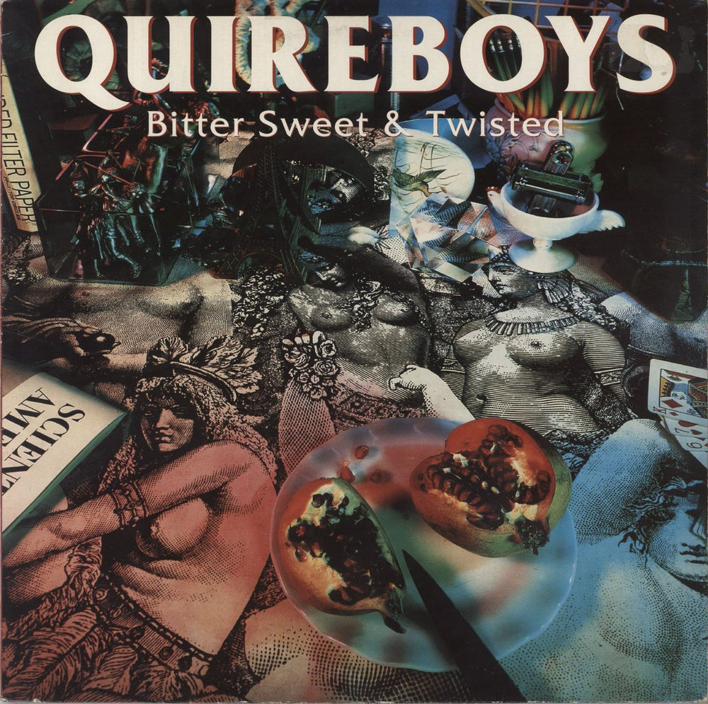 The Quireboys Bitter Sweet & Twisted - VG UK vinyl LP album (LP record) PCSD120