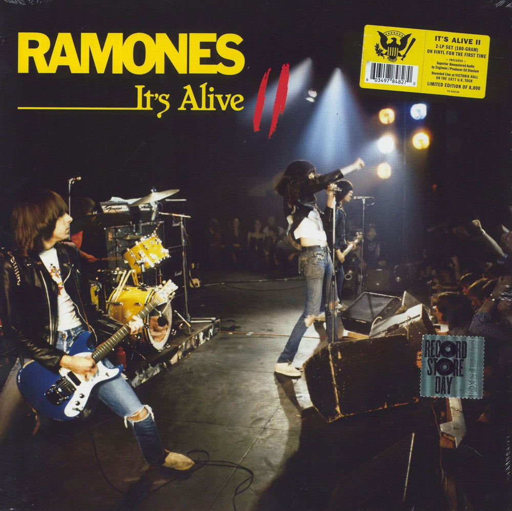 The Ramones It's Alive II - RSD 2020 - 180 Gram + Numbered - Sealed UK 2-LP vinyl record set (Double LP Album) R1625139