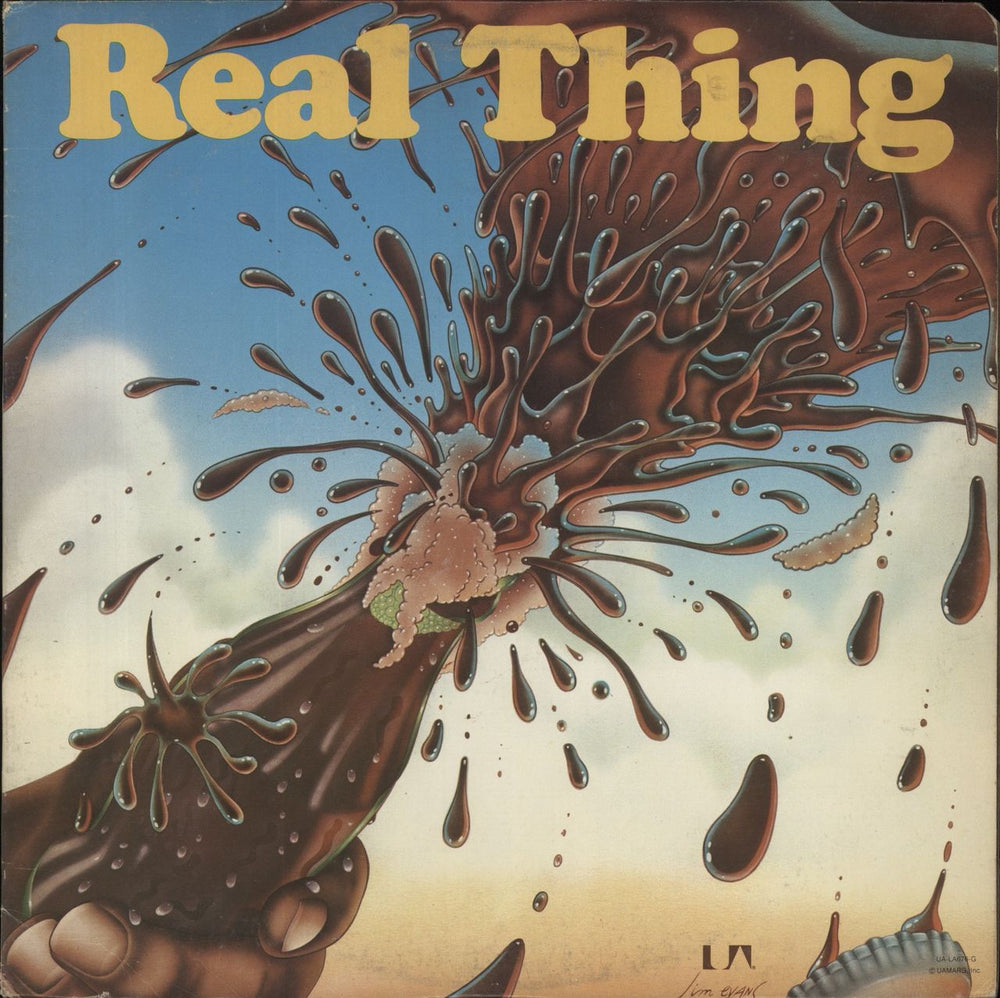 The Real Thing Real Thing US vinyl LP album (LP record) UA-LA676-G