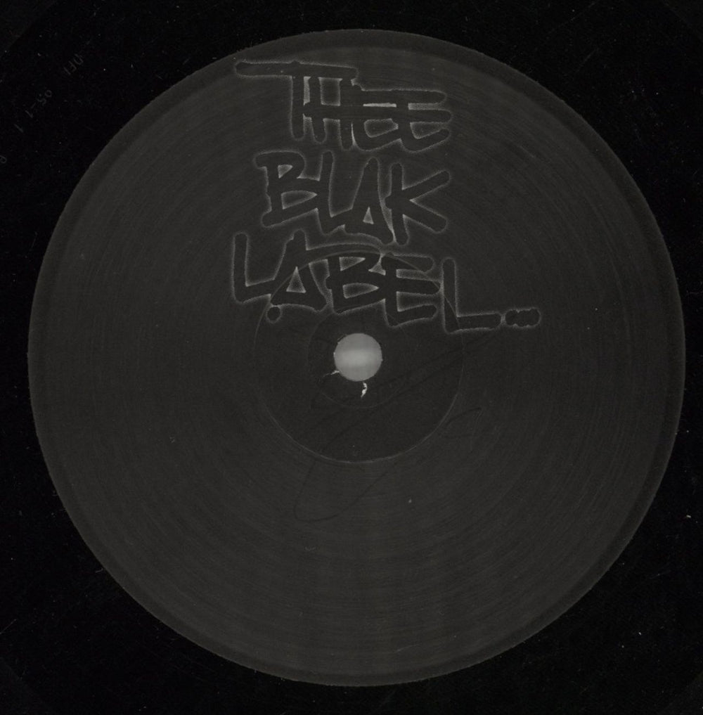 The Righteous Men 87% Of Dissin' Germany Belgian Promo 12" vinyl single (12 inch record / Maxi-single) BLAK001