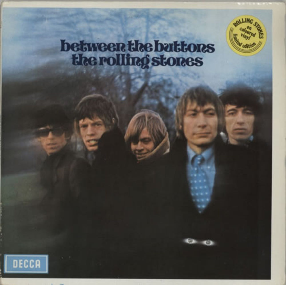 The Rolling Stones Between The Buttons - Yellow Vinyl Dutch vinyl LP album (LP record) 6835207